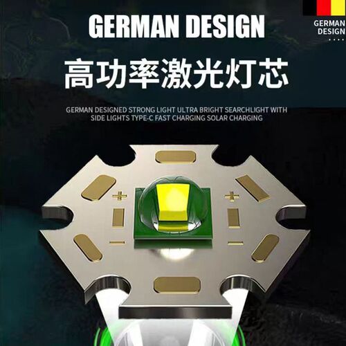 户外新款定焦潜水头灯 头戴式照明强光灯 长续航潜水头戴装备头灯