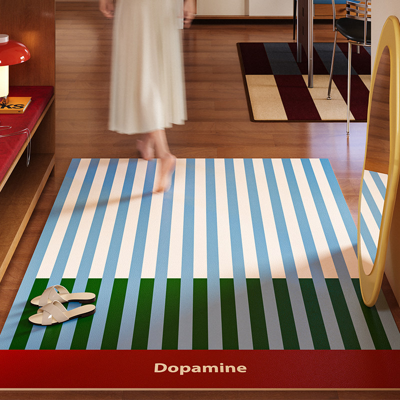 几何狂想曲地垫入户门进门2025新款专用室内外可擦免洗高级感防滑,居家布艺,入户地垫,淘宝优惠券,粉丝福利购,淘宝优惠卷