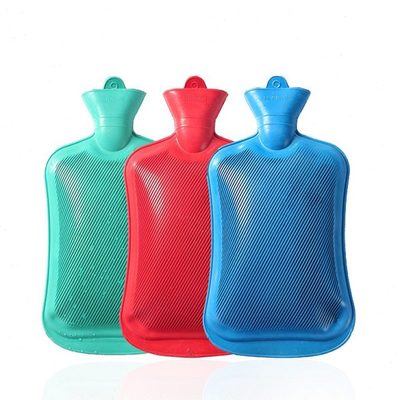 牌布套暖水袋正字中暖送老手小号上海特大注水热水袋橡胶斜纹加厚
