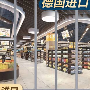帘子商用挡风全帘自吸透明空调隔断帘软磁条 门帘保暖防风PVC冬季