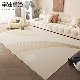 沙发满铺高级边2024毯卧室床客厅地毯地垫家用 感阳台免洗茶几新款
