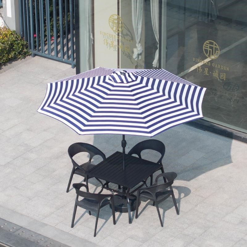 蓝白条中柱伞户外遮阳伞沙滩中柱伞室G外咖啡店外摆大型休闲条纹,住宅家具,中柱伞,淘宝优惠券,粉丝福利购,淘宝优惠卷