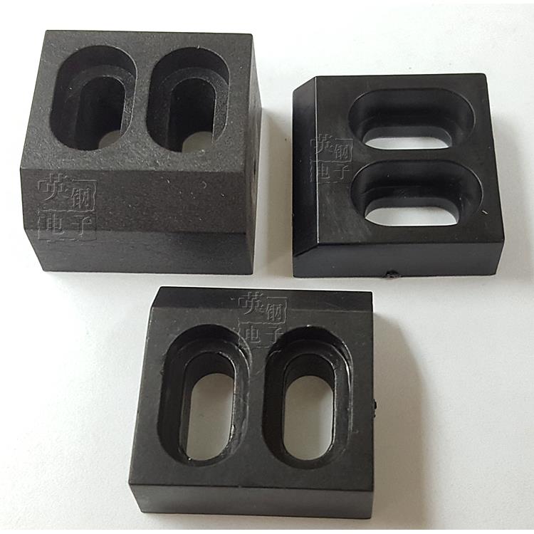 ICT治具挡块 ATE工装治具夹具挡块 10T高黑色挡片 15T高方形挡块