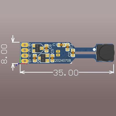 高精SHT40SHT41SHT45温湿度传感modbus温湿度模组RS485温湿度模组