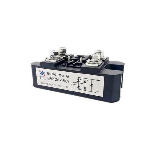 单相整流器半控制Mfq100-16 100A 1600V晶闸管模块半控制模块电源