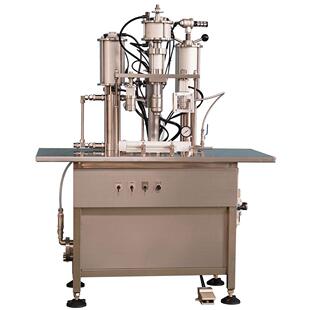 厂家售脚用气雾剂灌装机压力罐灌装机械酒精杀毒喷雾灌装设备