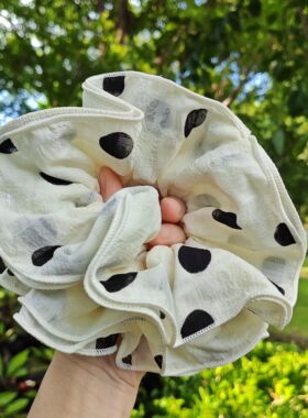 【大波点】韩系气质百搭大肠发圈高级感头绳扎头发绳丸子头发饰女