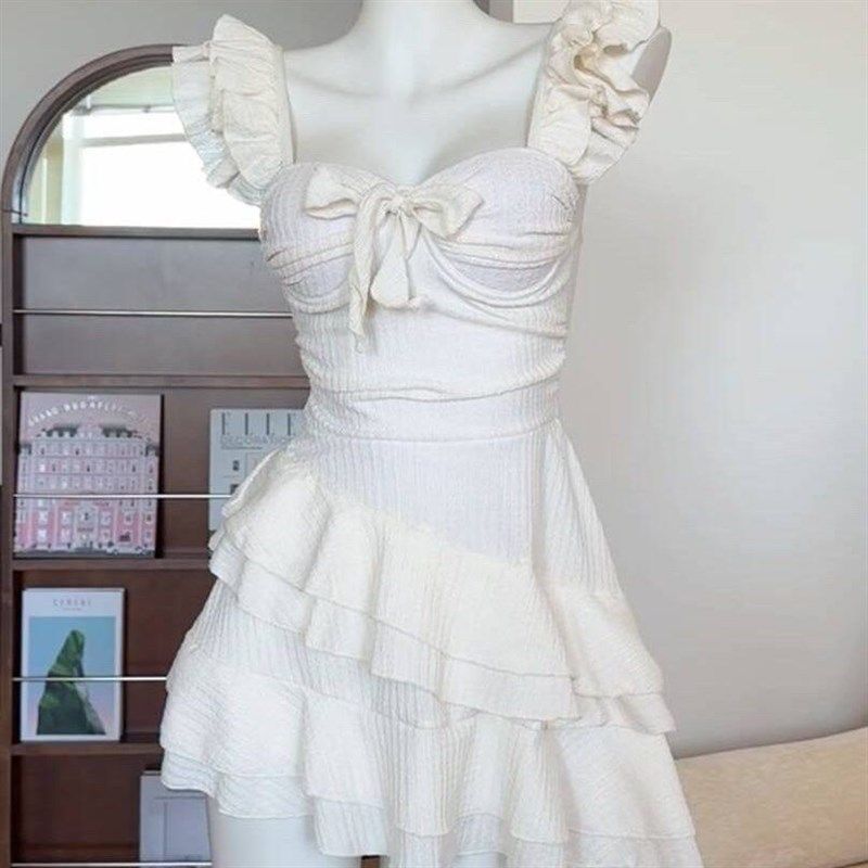 少女感纯欲风显瘦遮肉连体裙x式保守泳衣温泉沙滩度假甜美游泳衣,运动/瑜伽/健身/球迷用品,连体泳衣,淘宝优惠券,粉丝福利购,淘宝优惠卷