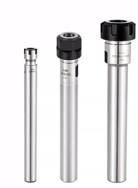 延长杆 直柄加长杆高精度C20ER20A100L车床钻夹头延长杆夹头C25