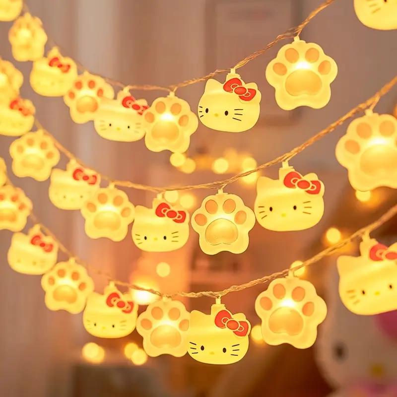 卡通儿童装饰灯少女房间帐篷彩灯闪灯串灯生日氛围灯带幼儿园布置图片