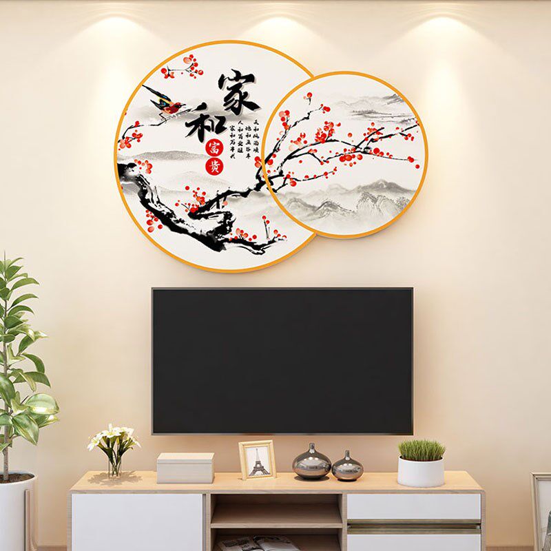 家和万事兴d立体墙画客厅沙发电视背景墙自粘新年春节装饰,家居饰品,文化墙贴,淘宝优惠券,粉丝福利购,淘宝优惠卷