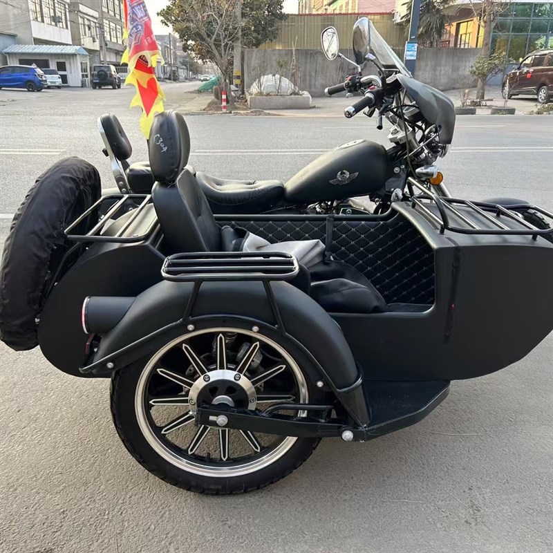 二手偏三轮摩托车侧三轮侉子边三轮大地鹰王叛逆者银钢太子重机车