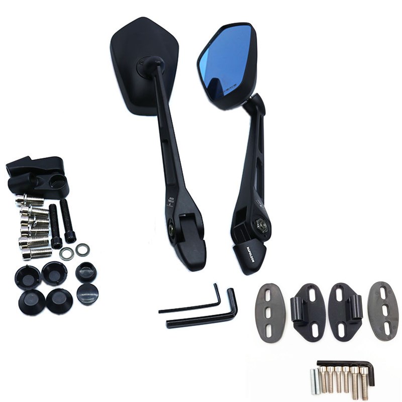 适用雅马哈NMAX155 XMAX300 PCX160摩托车改装前移AOS4后视镜通用