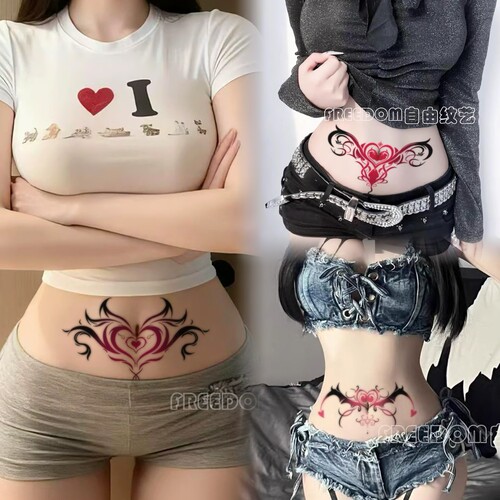 魅魔纹身贴一次性好操作易清洗
