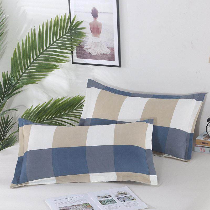 大枕套大尺寸枕头套一对装大号50cmx80cm全棉纯棉100加厚成人X单,床上用品,枕套,淘宝优惠券,粉丝福利购,淘宝优惠卷