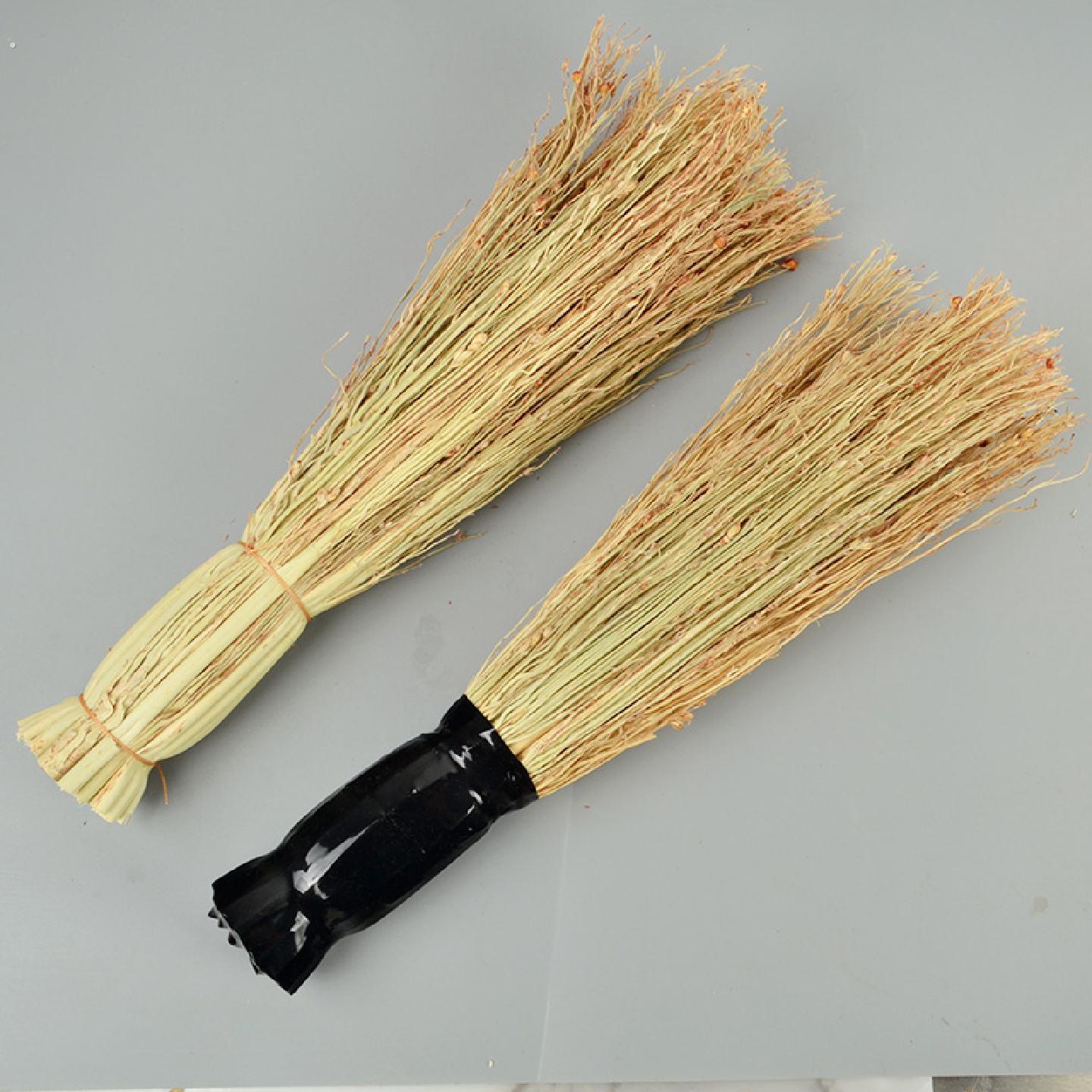 红高粱苗锅刷厨房家用手工白高粱穗草炊帚洗碗刷锅清洁刷子不沾油