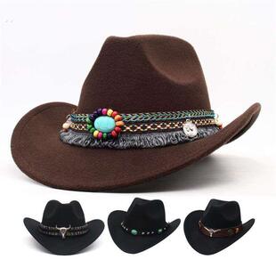 夏辉老师起舞民族风西部牛仔帽藏族藏式锅庄舞表演演出舞蹈翘边帽