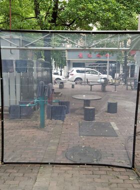 塑料薄膜纸隔断透明胶膜透明防雨保温防风L防尘防寒塑料布加厚防