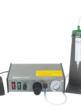 DLM半自动点胶机982/982A/9B83A全自动打胶机滴胶机脚踩式手动开