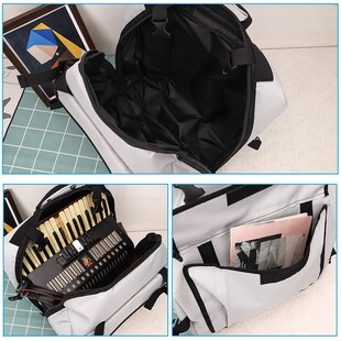 浅灰色手风琴包60贝司加厚48/72贝司双肩120O贝司手风琴背包96贝