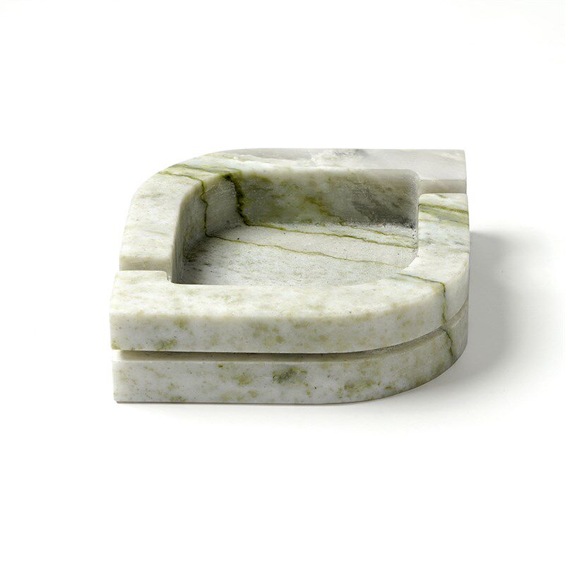 中古侘寂风d样板间大理石收纳托盘烟灰缸客厅餐厅果盘桌面饰品摆,家居饰品,桌面摆件,淘宝优惠券,粉丝福利购,淘宝优惠卷