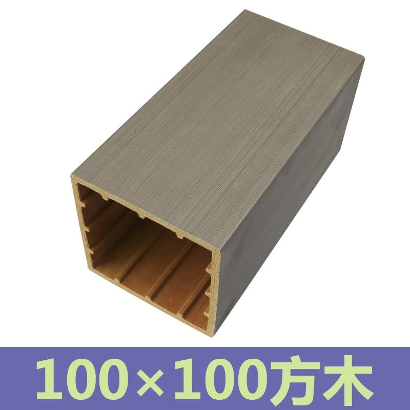 新品新款生态木方通10方*50y木悬吊式天L花板隔断关屏风玄假梁立