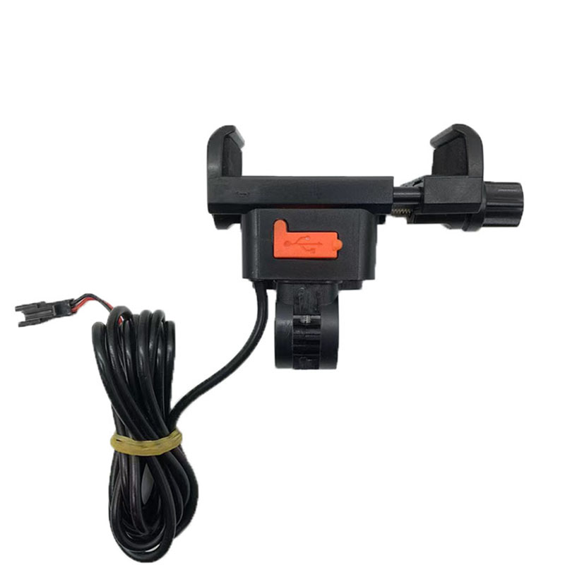 代驾车手机机支架快充带充电u器折叠电动车锂电车48v铝合金车载us