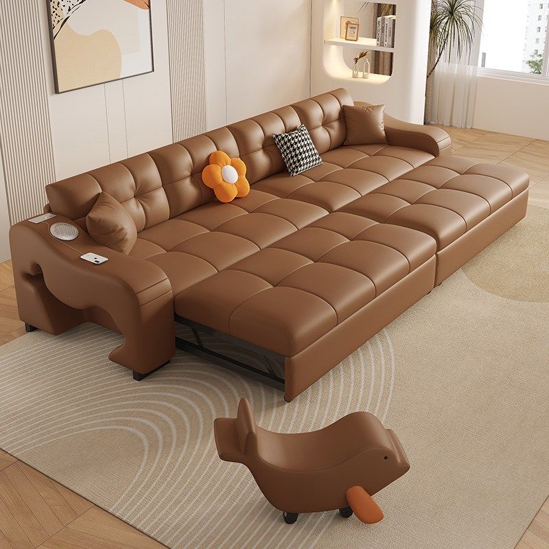 多功能沙发床两用小户型现代简约网红J可伸缩客厅三四直排沙发,住宅家具,沙发床,淘宝优惠券,粉丝福利购,淘宝优惠卷