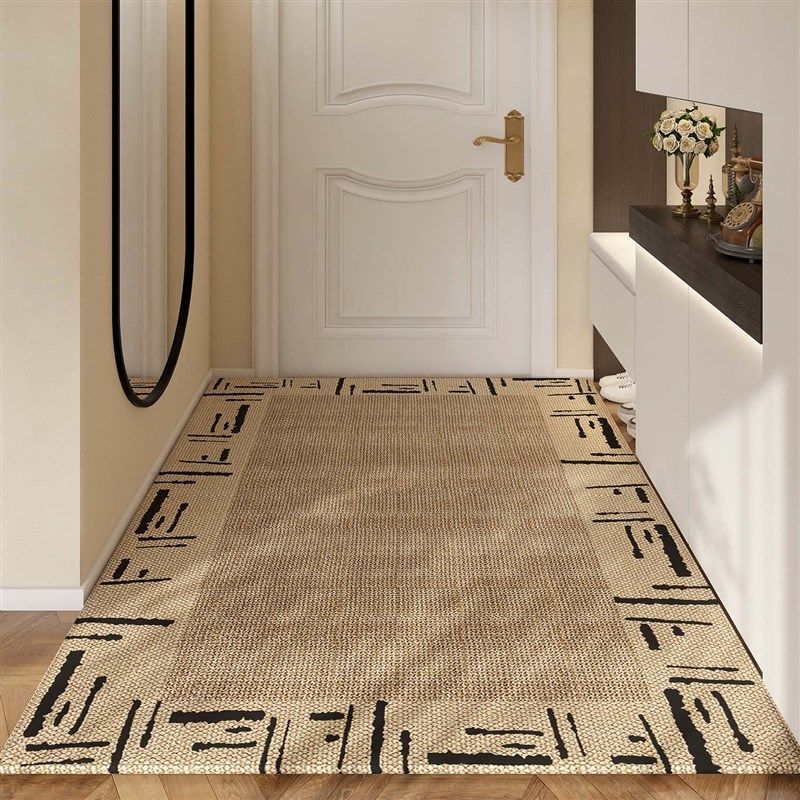 入户门地毯2024新款进门高级感C脚垫进门门口可裁剪玄关耐脏防滑,居家布艺,入户地垫,淘宝优惠券,粉丝福利购,淘宝优惠卷