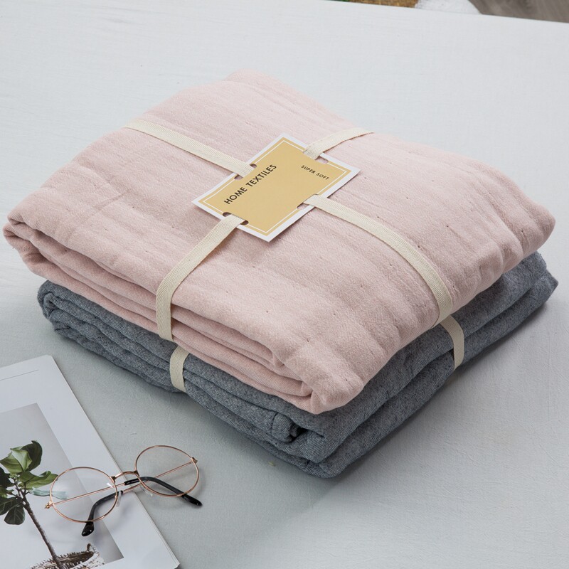全棉纱布毛巾被单人双人薄款z毛毯纱布被子午睡毯子夏天空调,床上用品,休闲毯/毛毯/绒毯,淘宝优惠券,粉丝福利购,淘宝优惠卷