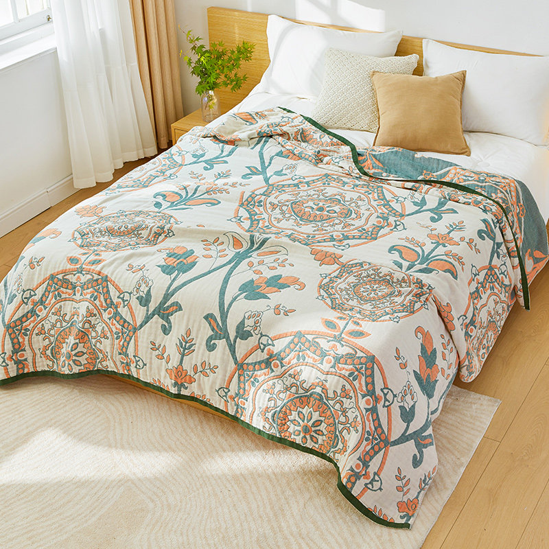 毛巾被四层纱布四季单双人午睡毛巾毯儿童成人空调Z夏凉被盖毯,床上用品,休闲毯/毛毯/绒毯,淘宝优惠券,粉丝福利购,淘宝优惠卷