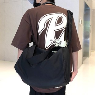 可挂套放在行李箱拉杆上的附加收纳包挂包提包手提U小旅行袋男背