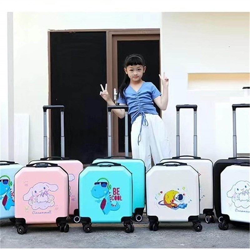 学生行李箱男孩小拉杆箱旅行密码箱万向轮L儿童女宝宝卡通可爱时