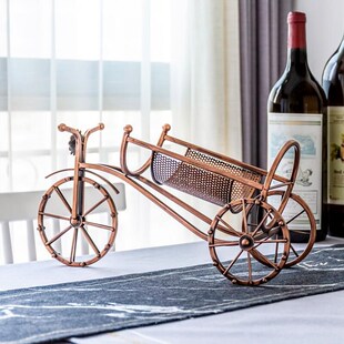 红酒架摆件酒柜装饰品家用3L5L红酒瓶J架酒架子酒柜现代酒瓶收纳