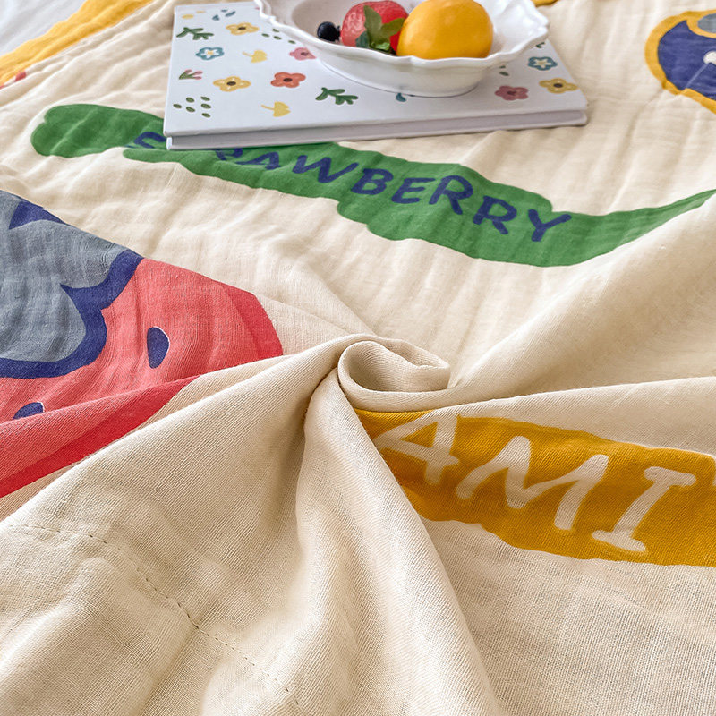 六层纱布盖毯毛巾被夏凉被全棉空调被K儿童小毯子夏被夏季床盖,床上用品,休闲毯/毛毯/绒毯,淘宝优惠券,粉丝福利购,淘宝优惠卷