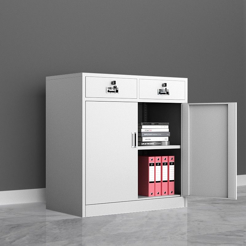 二斗下节矮柜办公室钢p制铁皮文件柜抽屉带锁车间工具柜资料储物,商业/办公家具,文件柜,淘宝优惠券,粉丝福利购,淘宝优惠卷