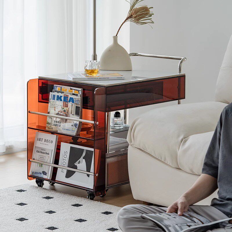 亚克力可移动推车l客厅茶几边几围炉煮茶小户型岩板茶水柜茶桌边,住宅家具,移动边几/推车,淘宝优惠券,粉丝福利购,淘宝优惠卷