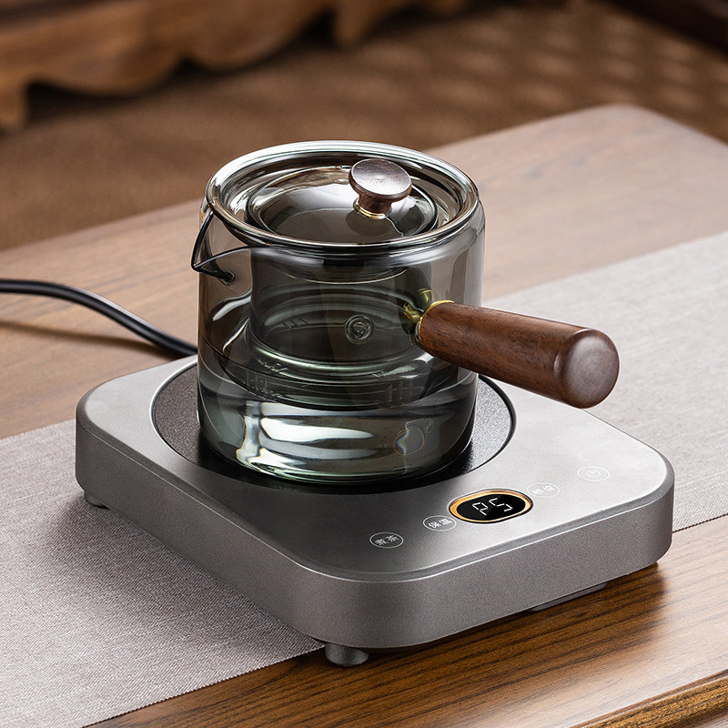 新款超薄黑晶炉自动保温小型煮z茶器加厚防爆玻璃煮茶壶泡烧水套,餐饮具,茶壶,淘宝优惠券,粉丝福利购,淘宝优惠卷