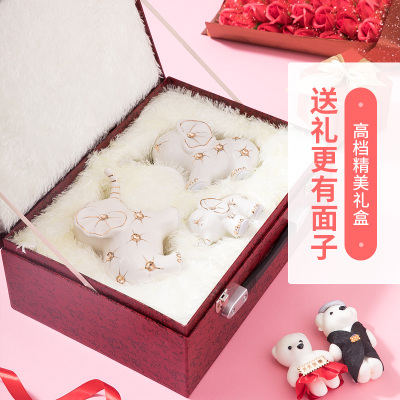 结婚礼物送新人新娘闺蜜订婚新婚礼H品实用大气高级感大象摆件