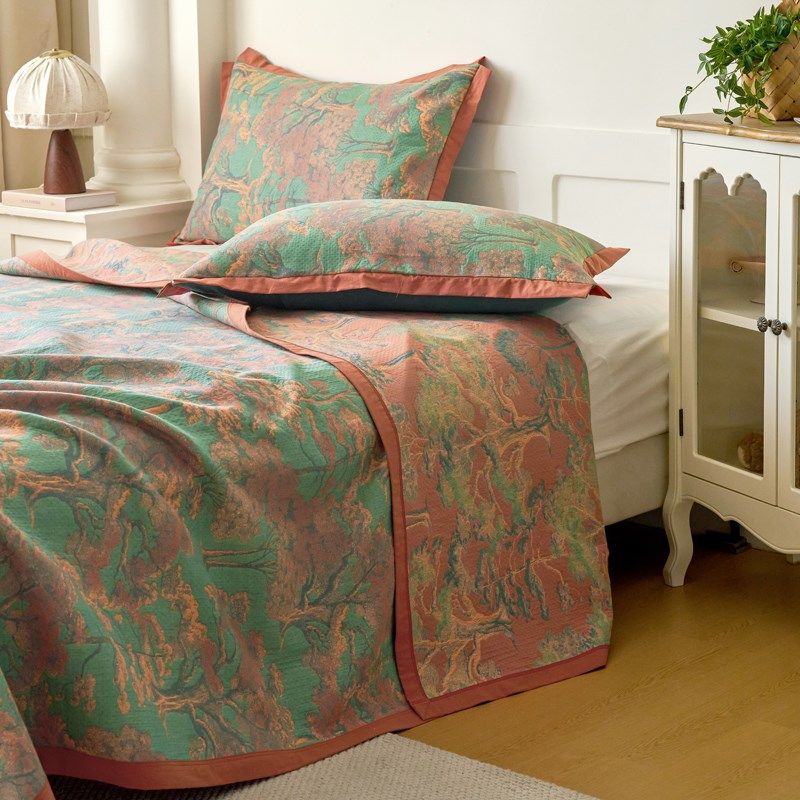 全棉彩纱双层纱夏凉被空调被三层纱多功能巾被纱X布毯细纱床盖,床上用品,休闲毯/毛毯/绒毯,淘宝优惠券,粉丝福利购,淘宝优惠卷