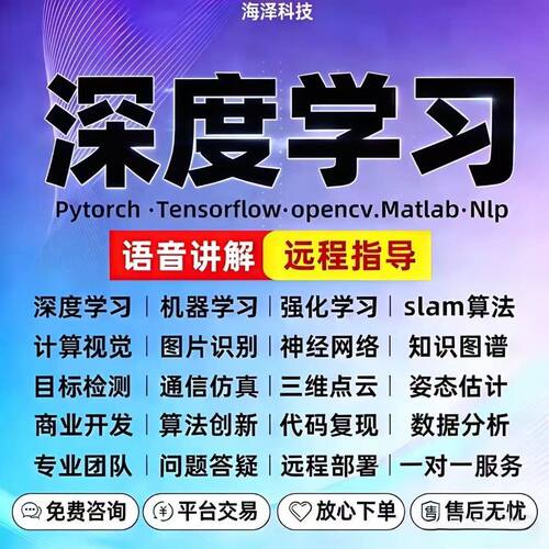 python深度学习强化学习机器学习代编程序开发医疗图像神经网络