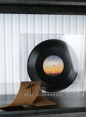 音乐题样板间级感软装售楼部装饰品客厅书房书柜摆设