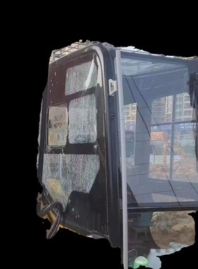 三一吊车EEEE新款上车操纵室前挡天窗推拉窗玻璃后档