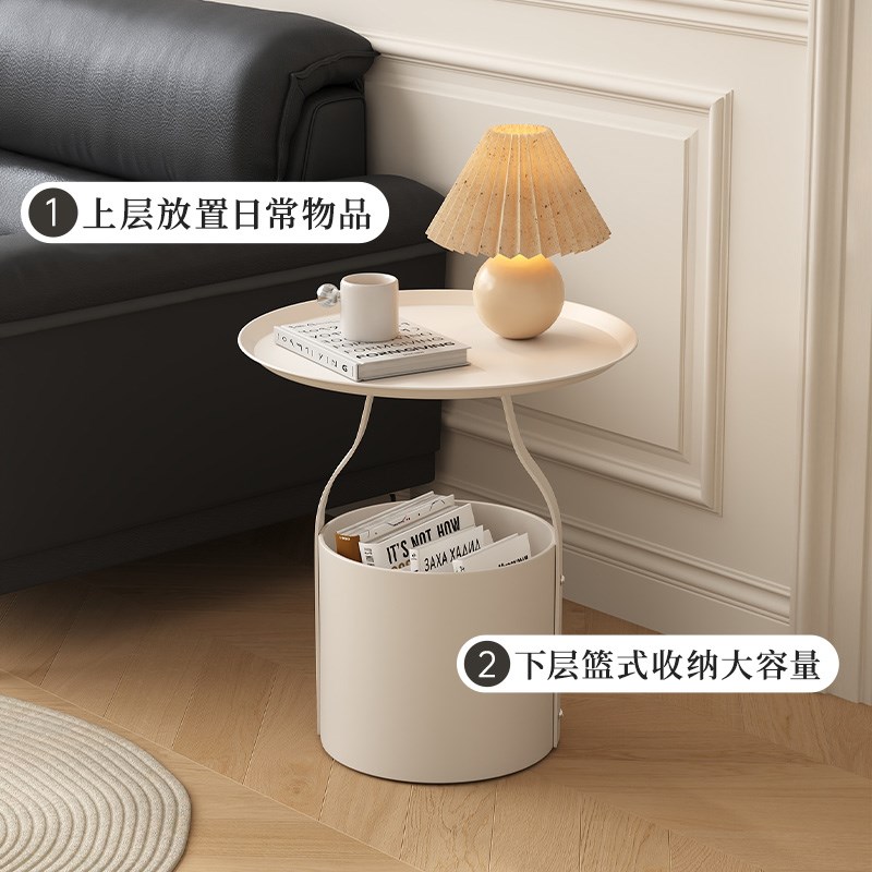 沙发边几小圆桌几茶几客厅创意床小桌子阳台卧室