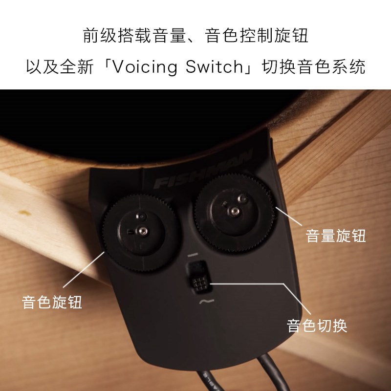 Fishman渔夫压电拾音器 演奏级jake同款 电箱大功率尤克里里专用