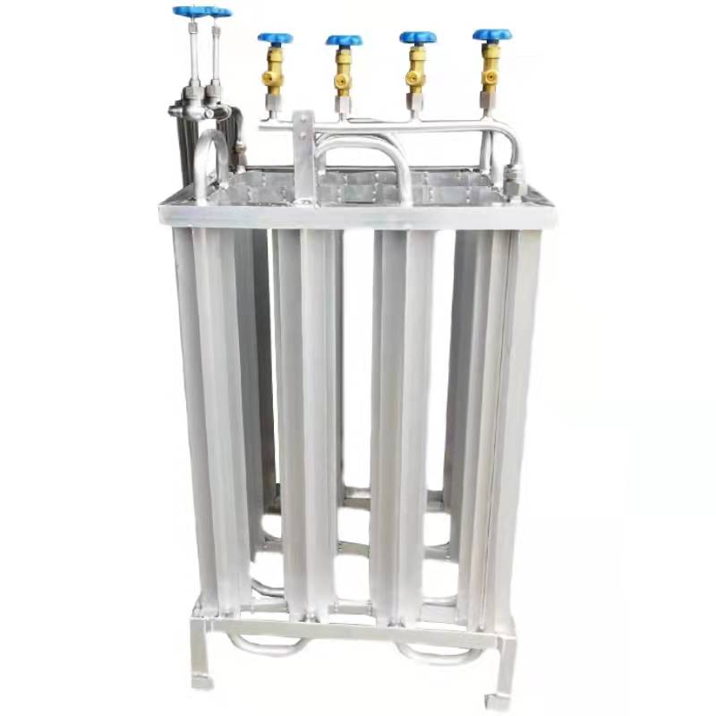 汽化器液氧液氩空温式气化器汽化器杜瓦甁激光切割汽化器