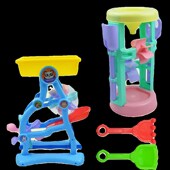 沙子沙滩装 玩沙挖沙工具儿童小黄鸭沙漏男孩铲子铲沙车