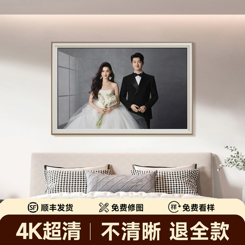【100W】高端影楼同款婚纱照相框