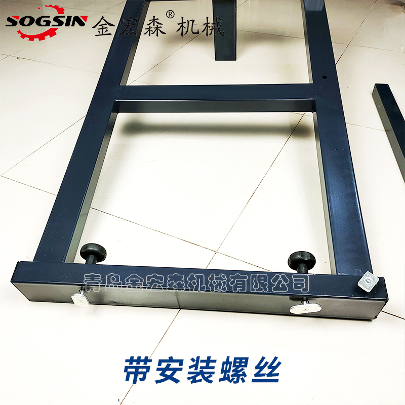 精密裁板锯靠尺托料架 裁板锯靠山转臂摆臂架子 木工推台