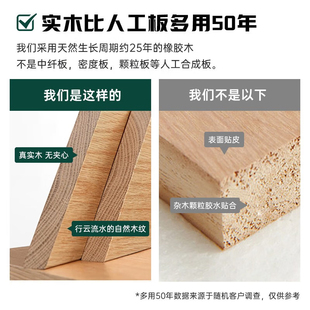 实木书桌电脑办公学习桌子家用学生成人长方形卧室学习置物 千初